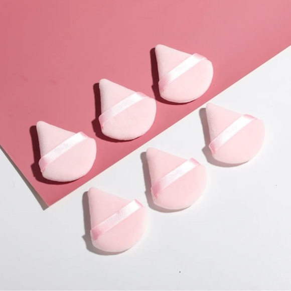 NIB Miss Lil 6-Piece Pink Powder Puff Make-up Set - Picture 5 of 7